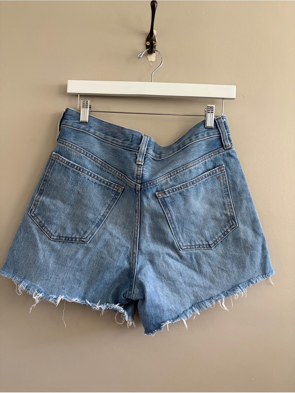 Madewell Relaxed Mid-Length Denim Shorts Size 27 Jean Shorts - Picture 2 of 4